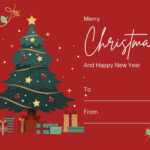 Page 2   Free Custom Printable Christmas Card Templates | Canva Intended For Templates Printable Christmas Cards