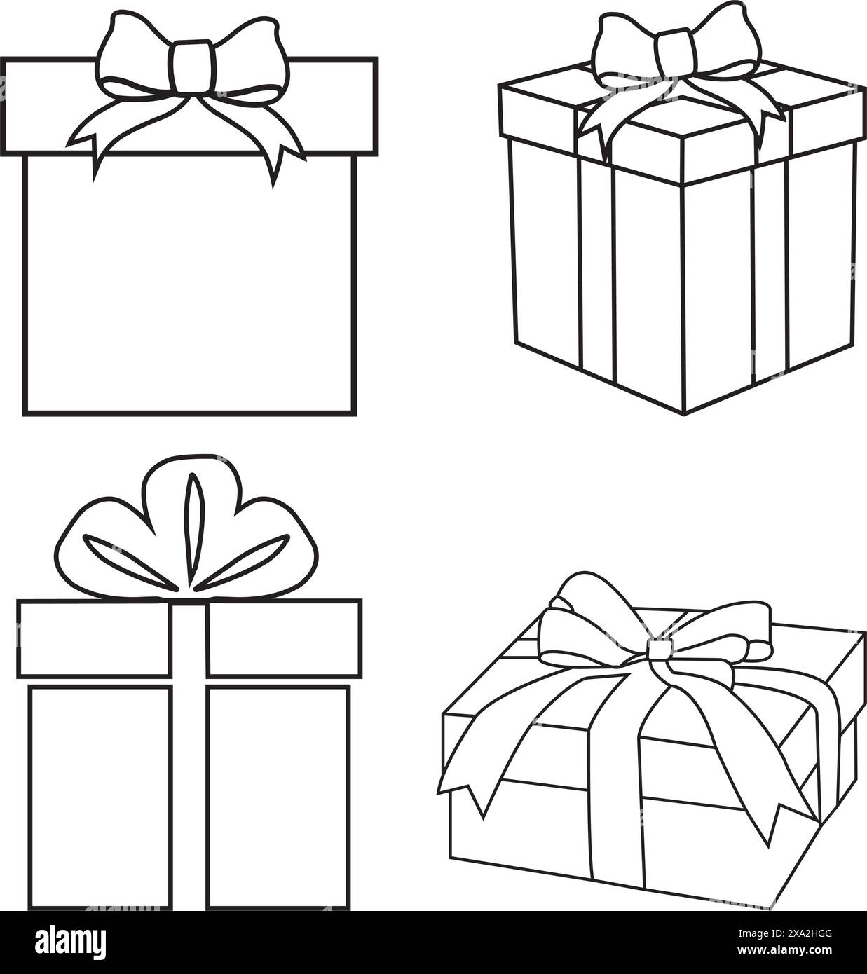 Present Give Christmas Present Black And White Stock Photos within Present Templates Christmas