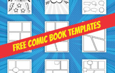 Printable Comic Strip Template: A Free Resource For All Ages regarding Comic Book Printable Template