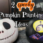 Pumpkin Painting Ideas 🎃 Nightmare Before Christmas 🎃 4Sure Family Pertaining To Pumpkin Templates Nightmare Before Christmas