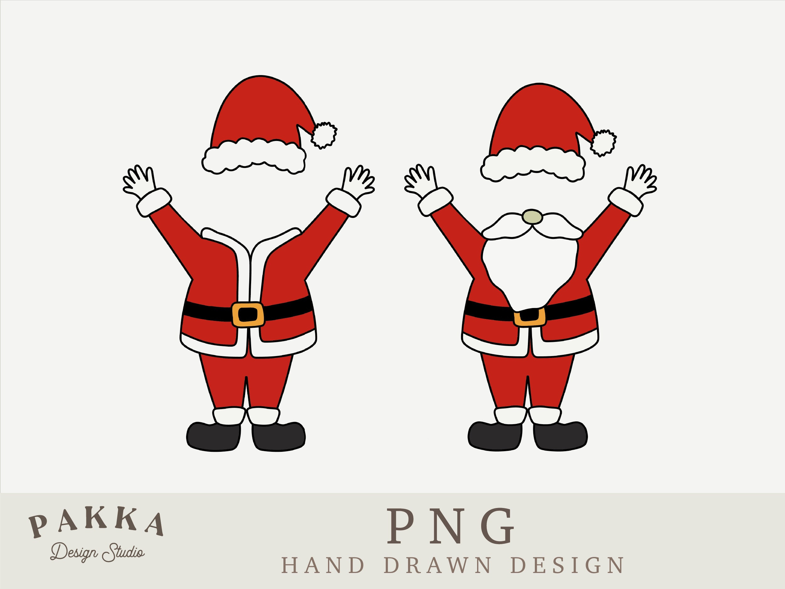 Santa Face Blank Bundle, Add Your Own Photo, Diy Template,Photo in Father Christmas Face Templates