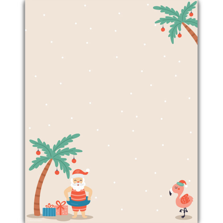 Christmas Holiday Stationery Templates