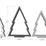 Wood Christmas Tree Decor Diy | Ana White Regarding Templates For Wooden Christmas Tree