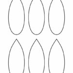 10 Printable Turkey Feather Template And Clipart For Thanksgiving Intended For Simple Turkey Feather Template