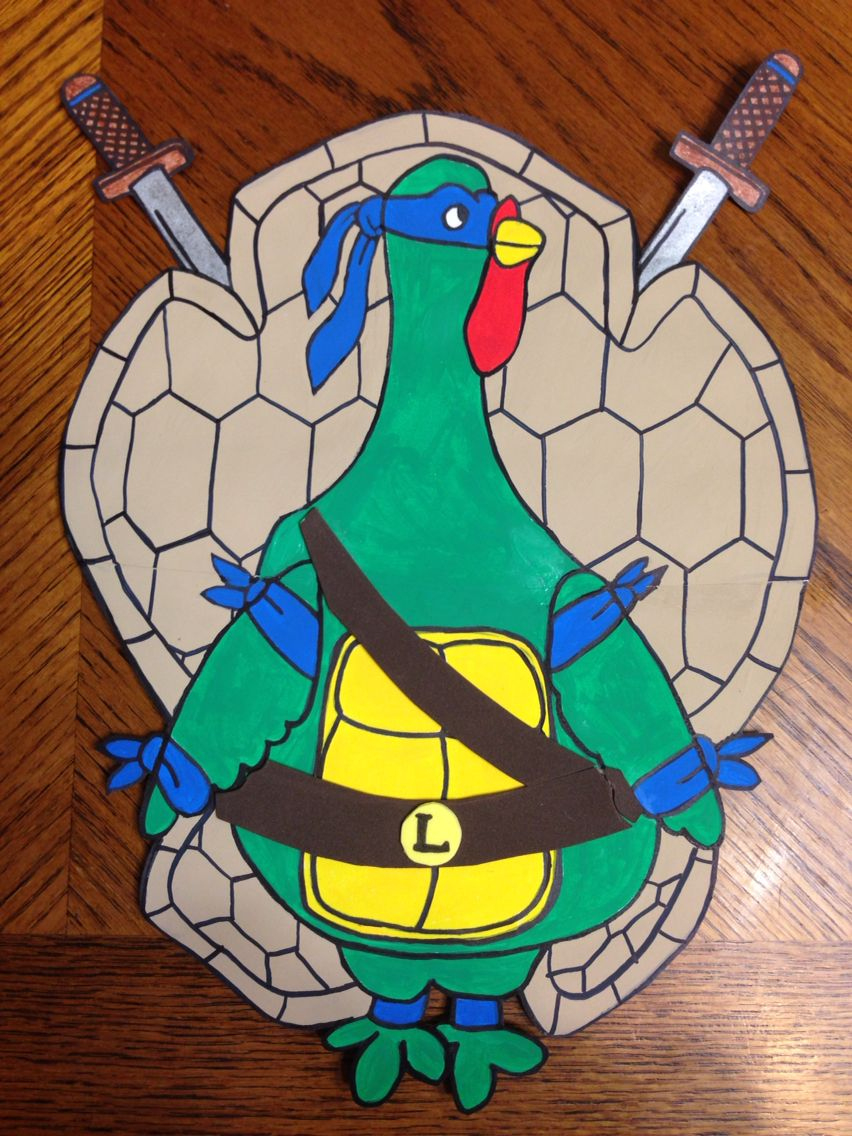 12 Paper Turkey Disguise Ideas | Turkey Disguise, Turkey Disguise in Ninja Turtle Turkey Disguise Template