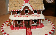 2 Story Inn Gingerbread House Template – Etsy Uk inside 2 Story Gingerbread House Template