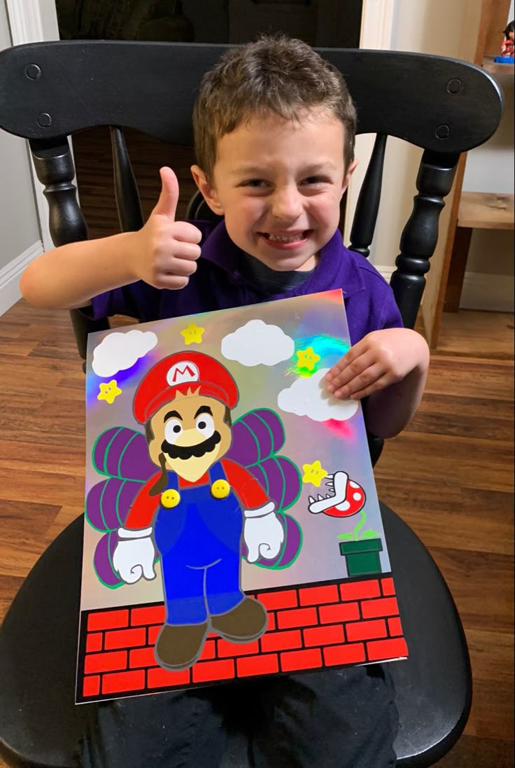 2021 Disguise A Turkey Project - Super Mario intended for Super Mario Turkey Disguise Template