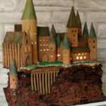 23 Harry Potter Gingerbread Houses That Would Make Mrs. Weasley Proud With Harry Potter Gingerbread House Template