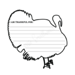 31 Cutest Turkey Templates   Cassie Smallwood For Free Printable Turkey Writing Template