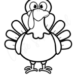 31 Cutest Turkey Templates   Cassie Smallwood Inside Turkey Template For Bulletin Board