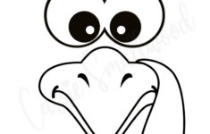 31 Cutest Turkey Templates – Cassie Smallwood pertaining to Free Turkey Head Template