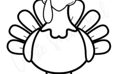 31 Cutest Turkey Templates – Cassie Smallwood with Free Turkey Template For Kids