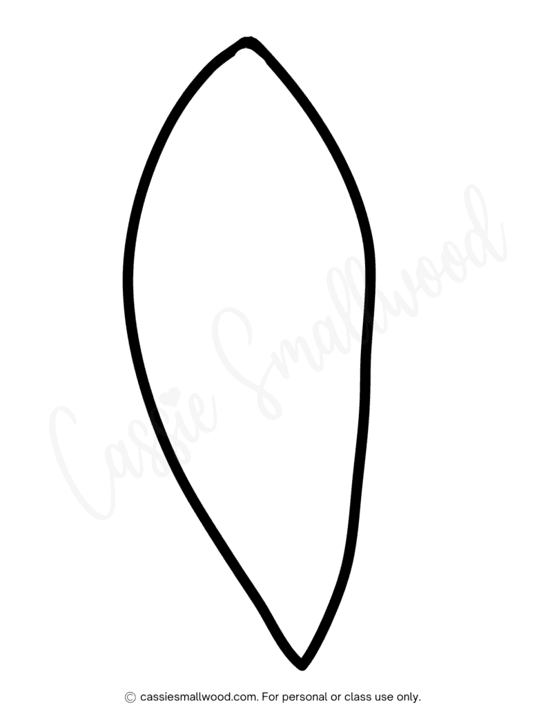 31 Cutest Turkey Templates - Cassie Smallwood within Turkey Leaf Template