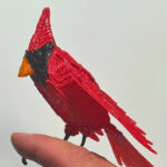 3D Pen Template And Stencil Library   3Doodler In 3D Pen Feather Template