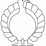 4 Free Turkey Template Printables For Free Printable Turkey Templates