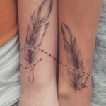 40 Photos That Prove Feather Tattoos Are A Timeless, Carefree Ink With Regard To Feather Helix Tattoo Template