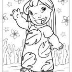 42 Lilo & Stitch Coloring Pages (Free Pdf Printables) Inside Printable Lilo Feather Template