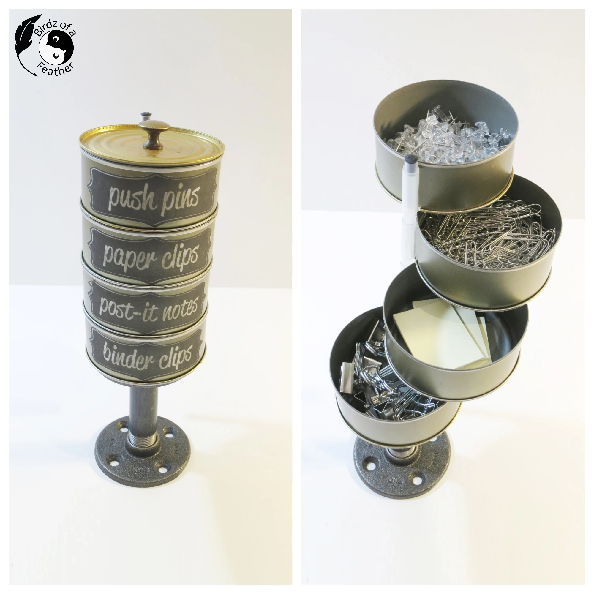 54 Empty Tin Can Crafts: Ingenious Diy Ideas For Home And Garden inside Tin Can Lantern Design Template Feather