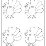 62 Turkey Templates (Free Pdf Printables) Intended For Black And White Turkey Template