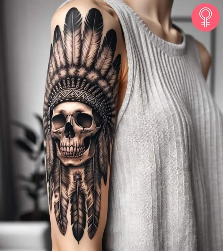 Tribal Bands Feather Braided Leather Tattoo Pattern Template