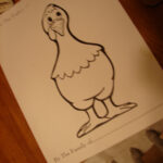 A Girl And A Glue Gun: Omigosh. An Acutal Thanksgiving Craft With Regard To Naked Turkey Template