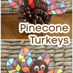 Adorable Pine Cone Turkeys   Frugal Fun For Boys And Girls Regarding Pinecone Turkey Template