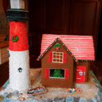 Baking Outside The Box: Gingerbread Lighthouse Intended For Lighthouse Gingerbread House Template