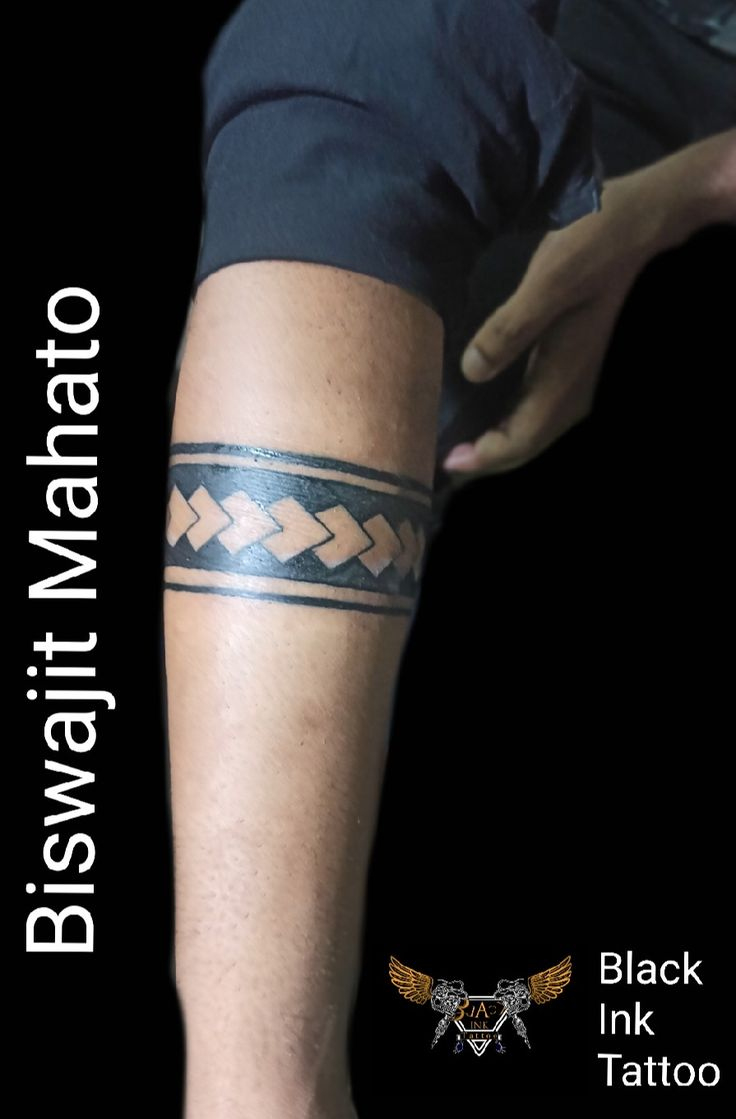 Band Tattoo within Tribal Bands Feather Braided Leather Tattoo Pattern Template