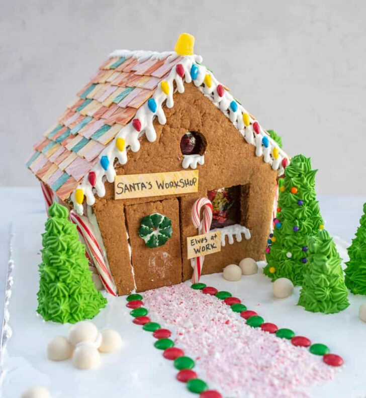 Gingerbread House Recipe and Template