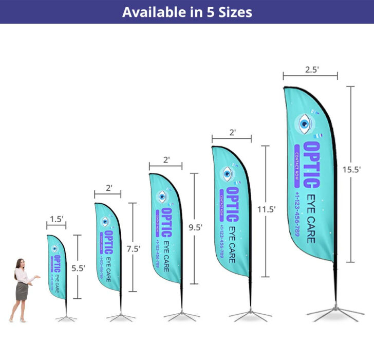 8 Feather Flag Template 8 Feather Flag Template