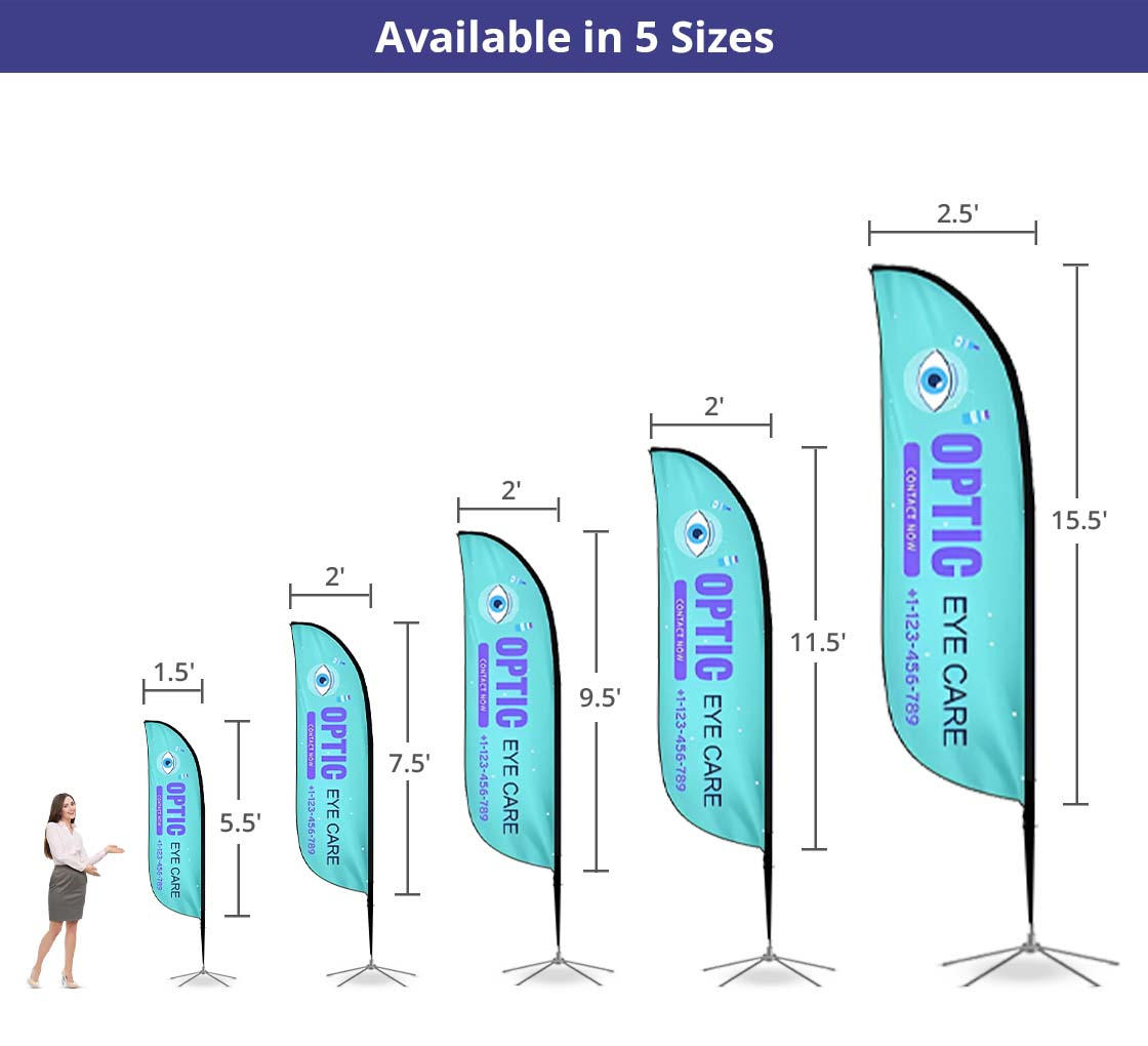 Buy Custom Feather Flags &amp;amp; Banners - Save Up To 30% | Bannerbuzz Ca within 12 Foot X 2.5 Foot Feather Flag Template