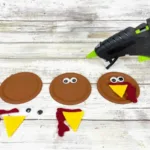 Canning Lid Turkey (Dollar Tree Diy)   Single Girl'S Diy With Regard To Felt Turkey Eyes Beak Beard Template