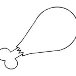 Chicken Leg Svg, Turkey Leg Svg, Leg Day, Chicken Drumstick In Printable Turkey Leg Template