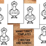 Christian Thanksgiving Printable, Give Thanks To God Turkey Craft Within Free Templates Of Turkeys With Thank God