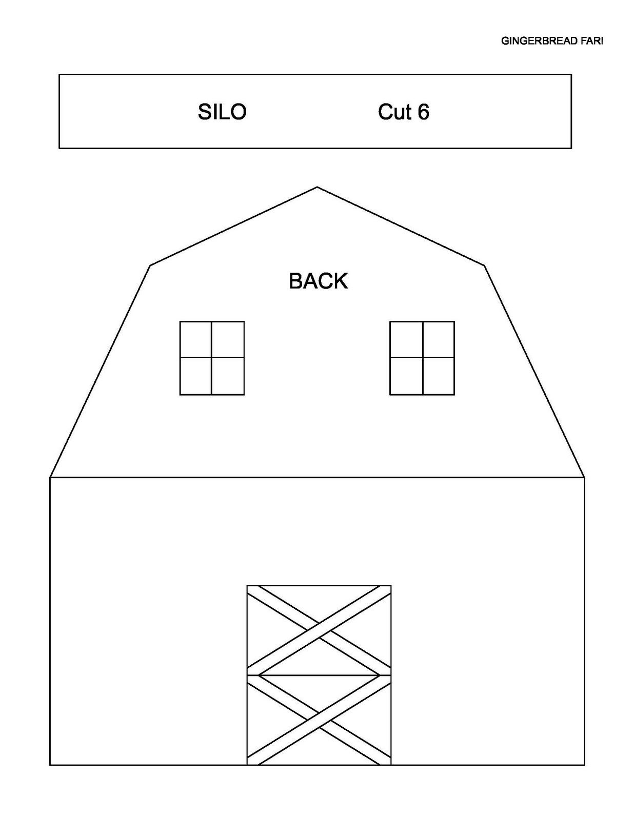 Christmas This Year Is Going To Be Simple And Quiet. The Last Few throughout Gingerbread House Barn Template