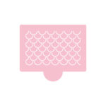 Classic Gingerbread Roof Stencil Intended For Gingerbread House Roof Template