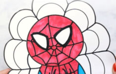 Cool Turkey In Disguise Idea with regard to Free Printable Disguise a Turkey Spiderman Template