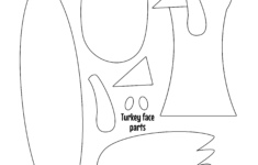 Create A Cute Pumpkin Turkey Centerpiece For Thanksgiving | Marin in Turkey Head Template Printable