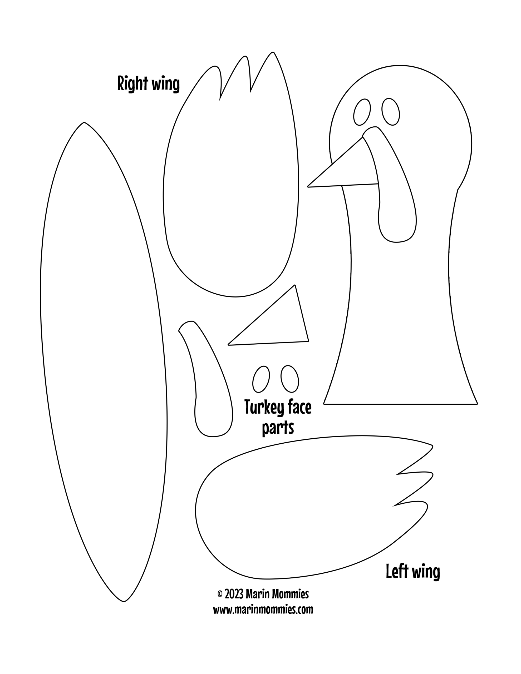 Create A Cute Pumpkin Turkey Centerpiece For Thanksgiving | Marin pertaining to Turkey Neck Template