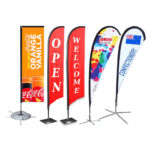 Custom Feather Flag Banners Advertising Beach Flag Wholesale Throughout Feather Flags Template Wholesale