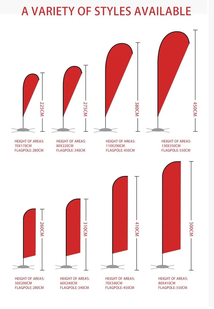 Custom Flying Banners Teardrop Flag Banners Beach Flags - Beach regarding 3'X6 Feather Flag Template