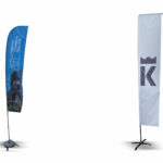 Custom Teardrop Feather Flag Banner Design & Print In Lagos Nigeria In Feather Bunting Template