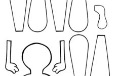 Cut And Paste Turkey Craft For Kids With Free Template for Template Of A Turkey For Preschoolers