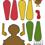 Cut And Paste Turkey Craft For Kids With Free Template Pertaining To Cut And Paste Turkey Template