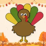 Cut And Paste Turkey Craft For Kids With Free Template Pertaining To Free Templates Of Turkeys With Thank God