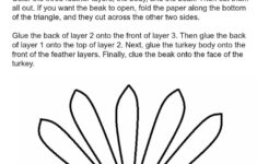 Cute Turkey Craft W/ Free Printable Template – Planning Playtime with regard to Turkey And Feather Template