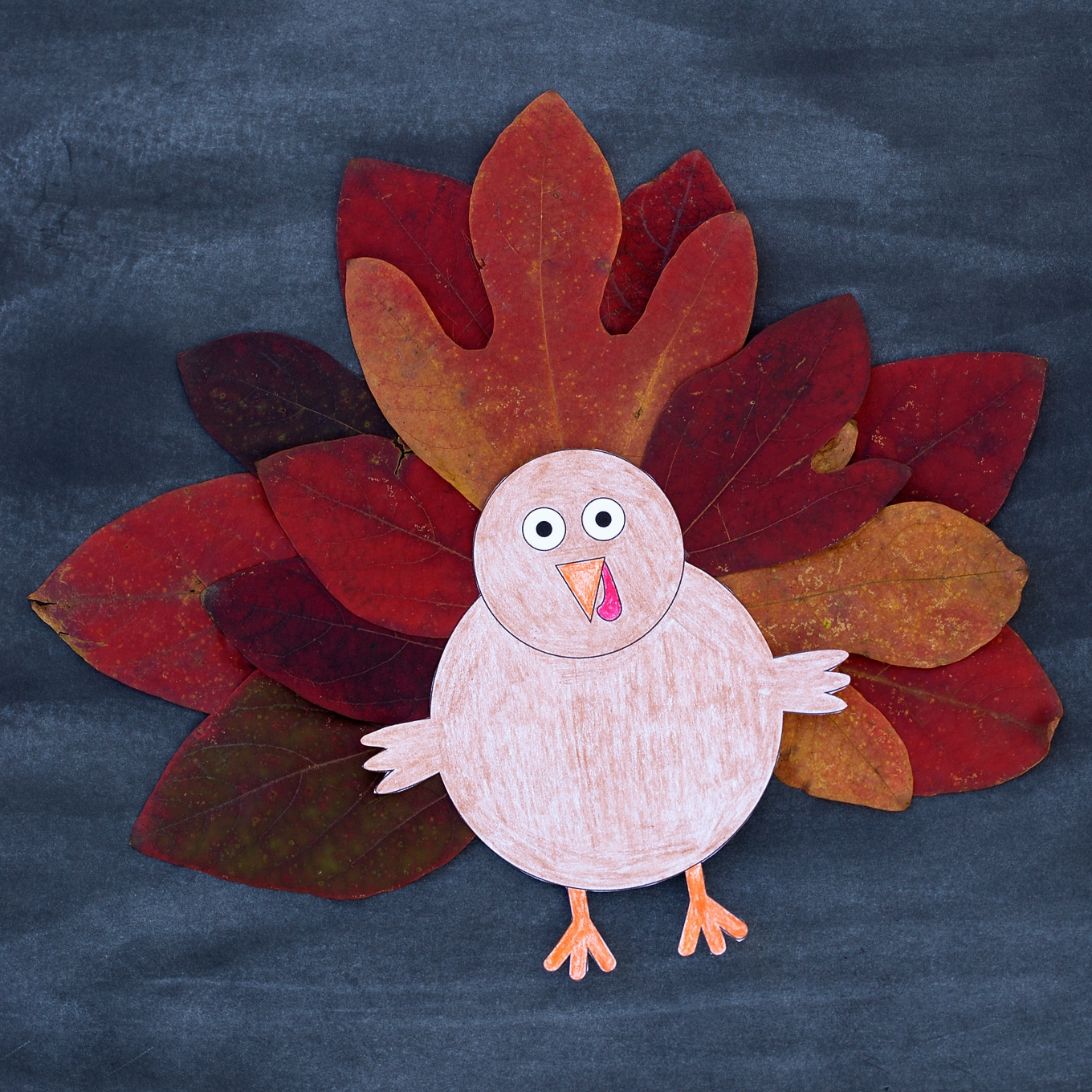 Design Your Own Thanksgiving Turkey Craft For Kids with regard to Turkey Leaf Craft Template