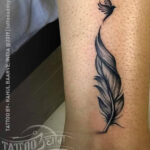 Discover 220 Feather Tattoo Design And Tattoo Plume Ideas With Regard To Tattoo Ideas Template Feather