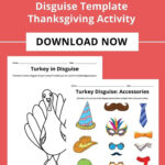 Discover The Hidden Turkeys With Our Free Printable Template Inside Hidden Turkey Project Template