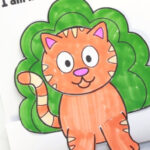 Disguise A Turkey As A Cat Template   Thanksgiving Day Crafts For Kids Regarding Disguise A Turkey Cat Template